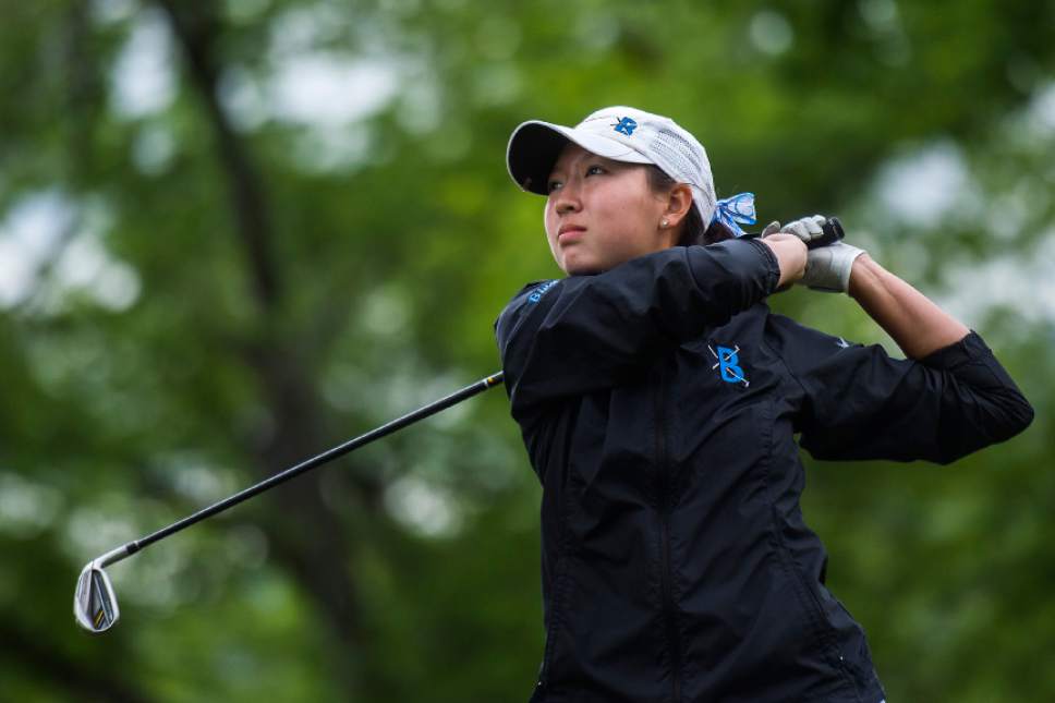 Girls’ golf: Blair continues family’s dominance, leads Bingham to 5A title