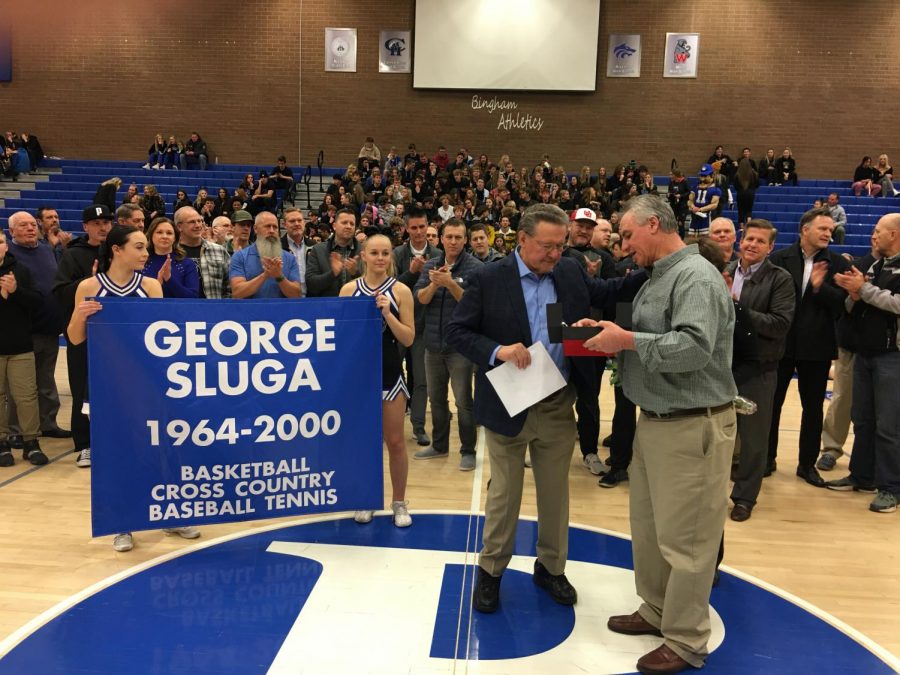 George Sluga Inducted into Bingham Coaches Wall of Fame